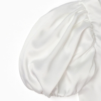 Платье нарядное детское MINAKU: PartyDress, молочное, рост 116 см