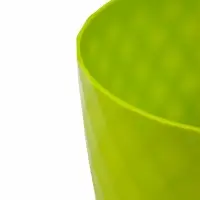 Кашпо с прикорневым поливом "Румба" 1,5 л, D14 см, h-14,5 см, цвет киви