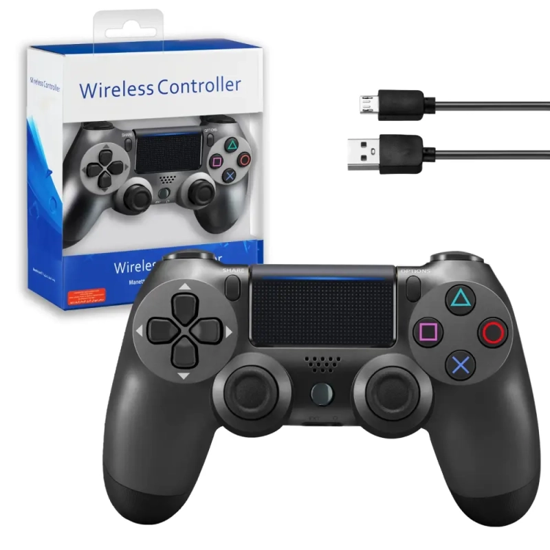 Джойстик PS4 DualShock беспроводной AA серый