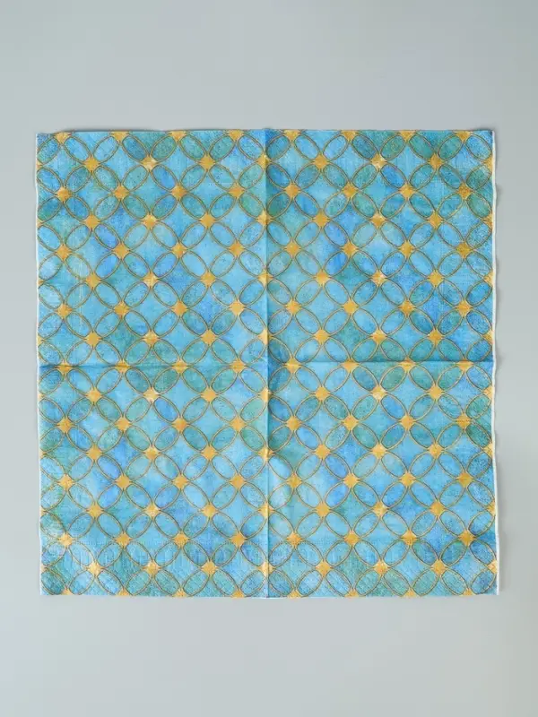 Салфетки бумажные трёхслойные &laquo;Витраж&raquo;, 33х33, 20 шт