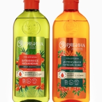 Гель для душа, интенсивное питание кожи, аромат рябины, 400 мл, Рябина