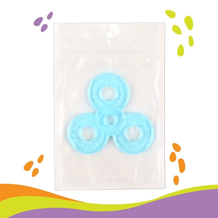 Прорезыватель силиконовый Крошка Я &laquo;Спиннер&raquo;, МИКС