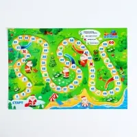 Настольная игра-бродилка &laquo;Чем Дед Мороз занимается летом&raquo; с фантами