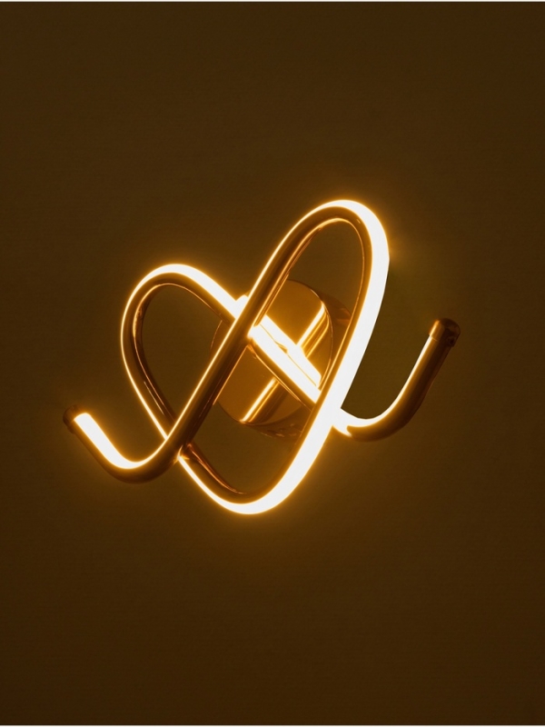 Бра Willa 14Вт LED 4000-6000К золото 38х18х10см