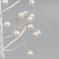 Светодиодный куст &laquo;Шарики&raquo; 35 см, 30 LED, батарейки AAx3 (нет в комплекте), свечение тёплое белое