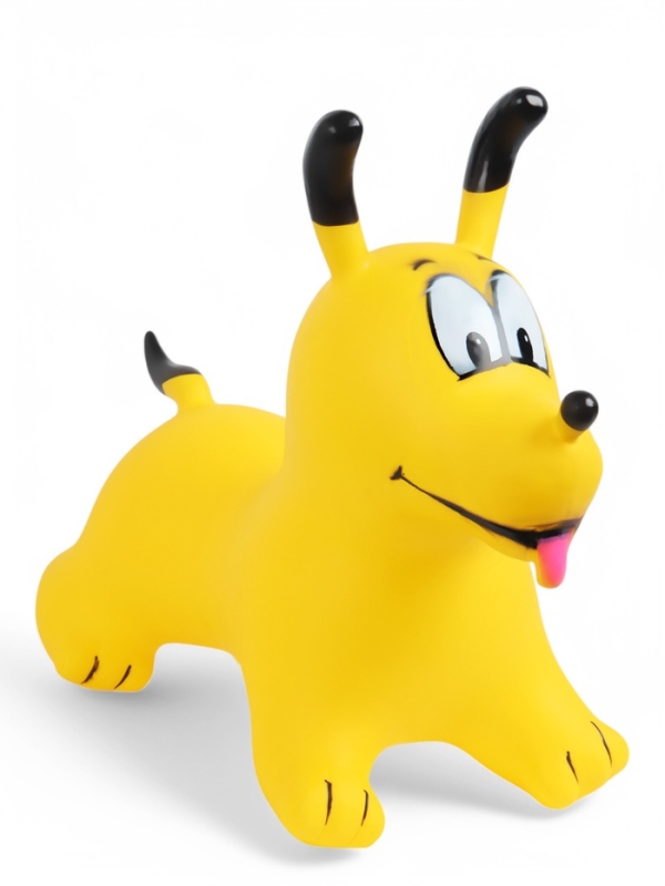 Попрыгун ZABIAKA «Собачка», 56×32×53 см, жёлтый Попрыгун ZABIAKA «Собачка», 56×32×53 см, жёлтый