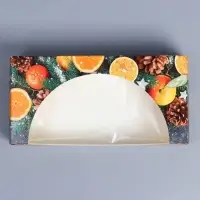 Коробка складная &laquo;Мандарины&raquo;, 20 x 10 x 5 см