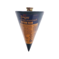 Отвес конусный ТУНДРА, шнур 5 метров, 200 г Отвес конусный ТУНДРА, шнур 5 метров, 200 г