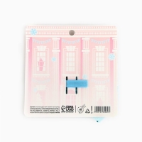 Бант заколка для волос новогодняя &laquo;Сказка&raquo;, на Новый год, 12,5 х 7,5 см