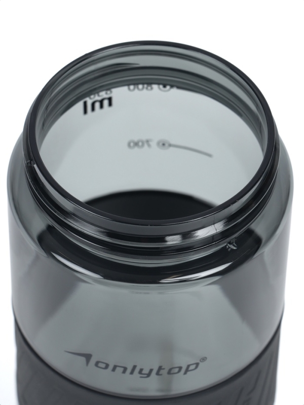 Бутылка для воды Onlytop, 850 мл, цвет черный