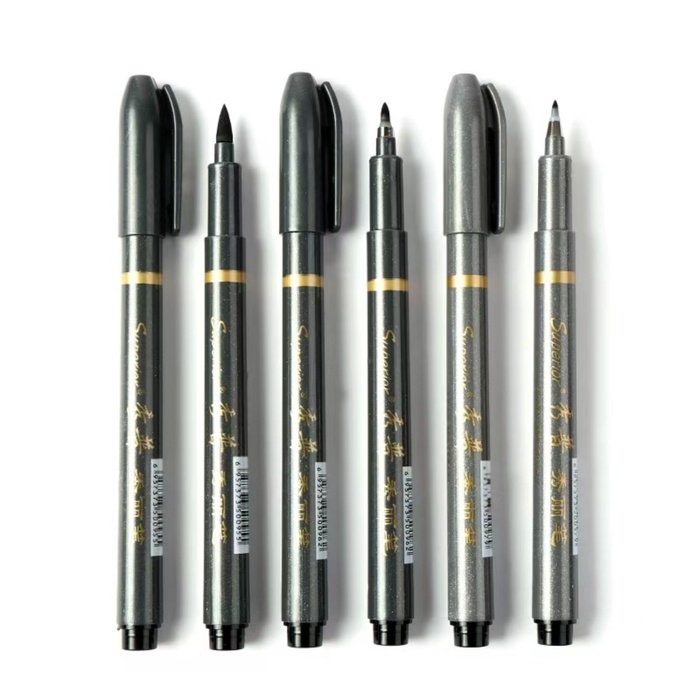 Маркер профессиональный линер черный, S