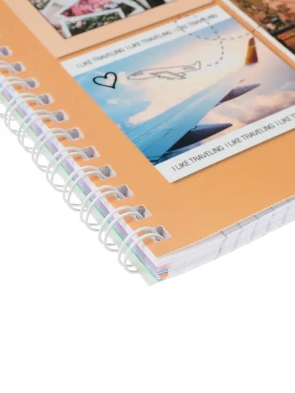 Тетрадь А4 80л кл Hatber "TRAVEL", на греб, перф на отрыв, многоцв срез, глянц лам 2В МИКС