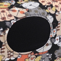 Сумка-переноска каркасная "Кошки", размер L, 53 х 21 х 29 см