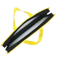 Папка с ручками А4, 340 х 245 х 35 мм, пластиковая, молния вокруг, Hatber "Влад А4"