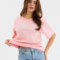 Футболка женская KAFTAN: Prosecco цв. розовый, р-р 52-54