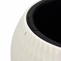 Кашпо "Жемчужина" 7л подвесное, белый