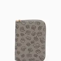 Кошелек жен 07-01-01 Июнь2526, 13*2*9 см, 2 отд+отд/молн, д/карт, серый