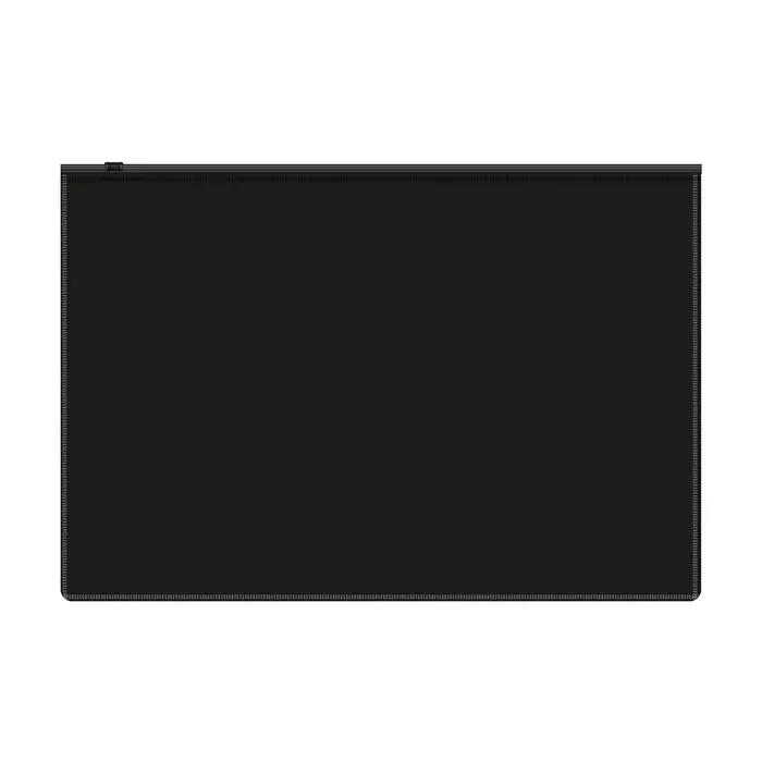 Папка-конверт на zip-молнии А4, 150мкм, Calligrata, непрозрачная, черная