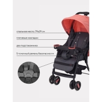 Коляска прогулочная детская RANT basic &laquo;UNO&raquo;, складывается в трость, цвет Cloud pink