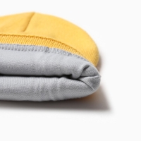 Шапка детская MINAKU р-р 46-48, цвет горчичный Шапка детская MINAKU р-р 46-48, цвет горчичный