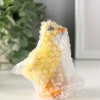 Сувенир полистоун "Жёлтый утёнок" 4,8х7,5х9,2 см