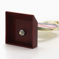 Фигура на Выпускной &laquo;Выпускник детского сада&raquo;, зол., красная подставка, 18 х 6 х 6 см.