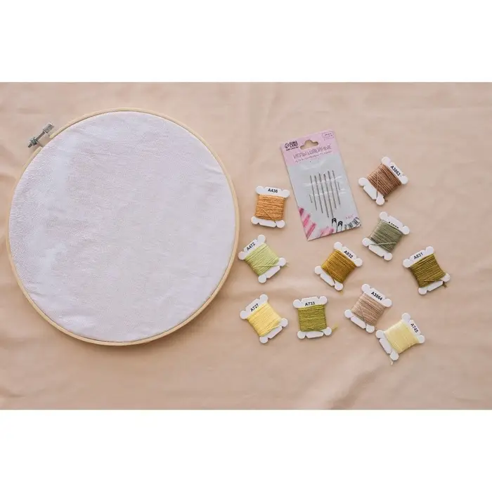 Иглы для вышивания по канве, d = 0,76/0,94/1,05 мм, 3,7 - 4,6 см, 6 шт