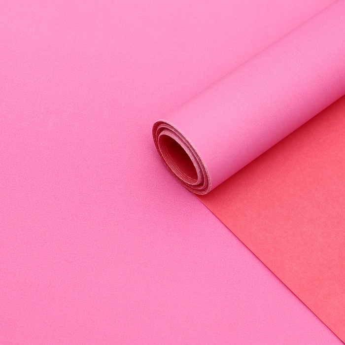 Бумага упаковочная крафт, нежно-розовый-капучино 0,67 х 10 м
