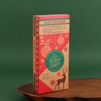 Новогодние витые свечи с декором &laquo;Удачного Нового года!&raquo;, на Новый Год, набор