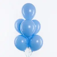 Воздушные шары латексные 12" &laquo;Голубые&raquo;, 100 шт.
