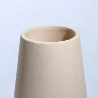 Ваза керамика настольная "Банни" h=24.5х11 d=7,5 см, белый