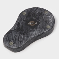 Подставка под ложку из мрамора "Marble", цвет черный