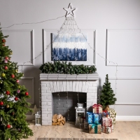 Светодиодная фигура &laquo;Комета&raquo; 3.5 м, пластик, 9 нитей, 220 В, свечение мульти