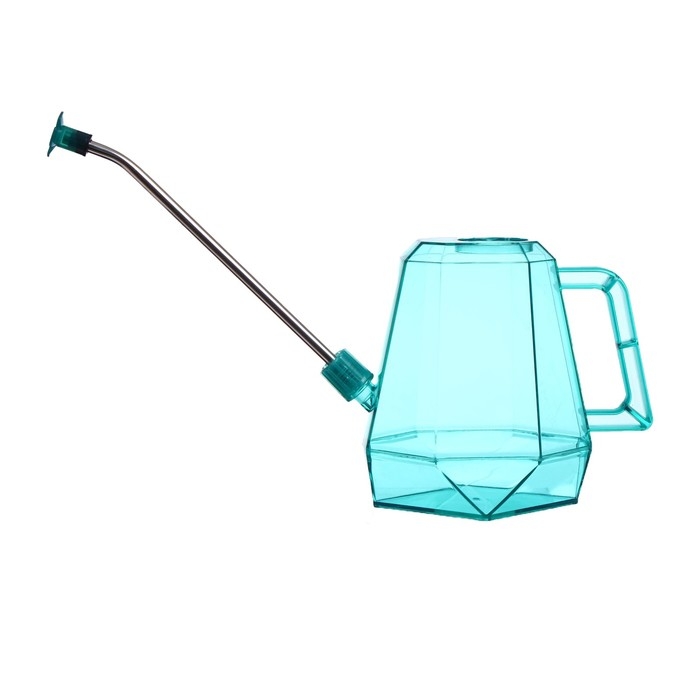 Лейка, 1,5 л, с рассеивателем, голубая, Greengo