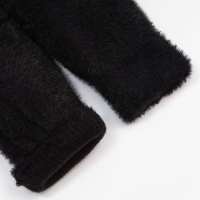 Варежки женские, цвет чёрный, размер 7-8 Варежки женские, цвет чёрный, размер 7-8