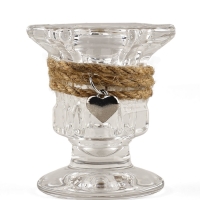 Подсвечник, сердце, 5 х 5,5 см