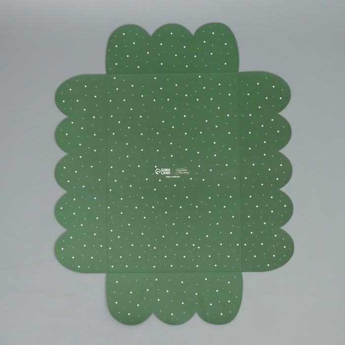 Коробка подарочная с PVC крышкой &laquo;Уютного нового года!&raquo;, ёлочка, 20 х 30 х 8 см, Новый год