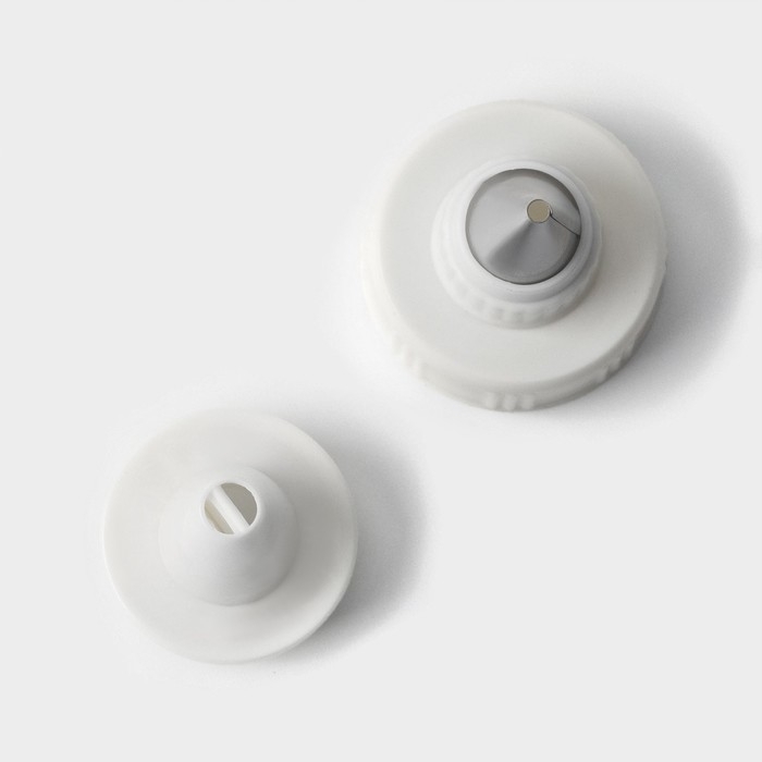 Шприц кондитерский для двухцветного декорирования Доляна &laquo;Дубль&raquo;, 19&times;5 см