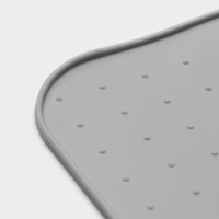 Подставка для ножей Griten, 37,5&times;20&times;5 см, цвет серый