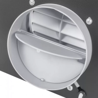 Вытяжка встраиваемая HBB 6035 IX серебристый