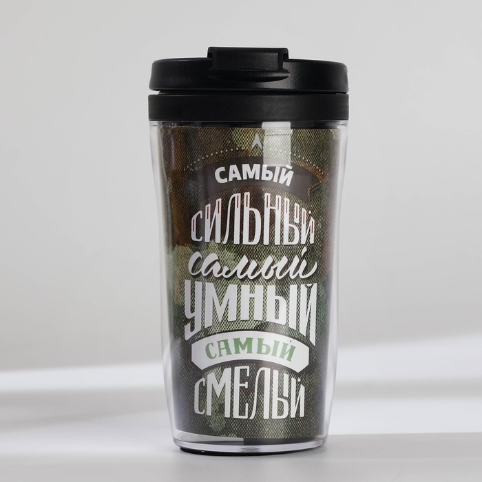 Подарочный набор: ежедневник А6 80 листов и термостакан 250 мл &laquo;Верь в себя&raquo;