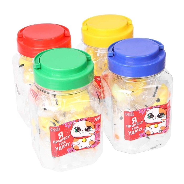 Антистресс сквиш мялка &laquo;Котики&raquo;, в банке,цвета МИКС