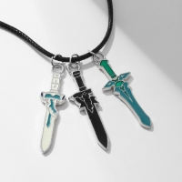 Кулон &laquo;Япония&raquo; три кинжала, цветной, 45 см