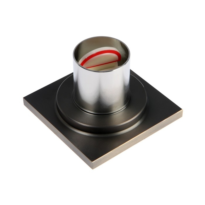 Трап AFLORN AF10810C-10, d=50мм, вертикальный, 100х100мм, латунь, с рисунком,античная бронза Трап AFLORN AF10810C-10, d=50мм, вертикальный, 100х100мм, латунь, с рисунком,античная бронза