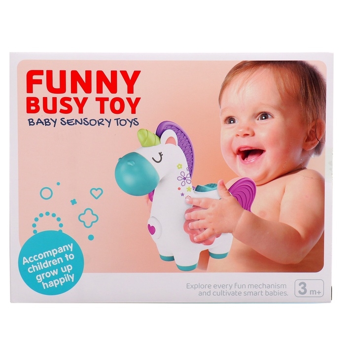 Развивающая игрушка &laquo;Единорожка&raquo;, звуковые эффекты