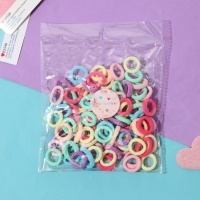 Резинка для волос "Махрушка" (набор 100 шт) пастель, 2 см Резинка для волос "Махрушка" (набор 100 шт) пастель, 2 см