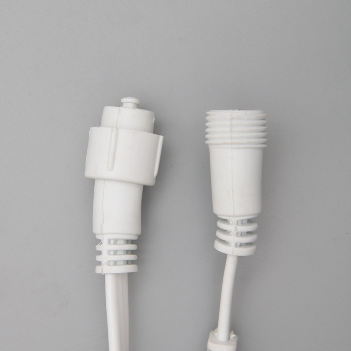 Гирлянда &laquo;Занавес&raquo; 2 &times; 3 м, IP44, УМС, белая нить, 760 LED, свечение белое, мерцание, 220 В