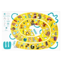 Нейрологопедическая игра-бродилка &laquo;Путешествие со звуком [Ш]&raquo;, игровое поле, карта с фишками, кубик, 4+