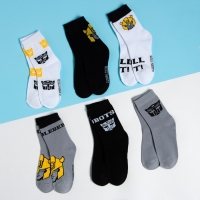 Подарочный набор носков адвент, 6 пар "Бамблби", Transformers, 16-18 см Подарочный набор носков адвент, 6 пар "Бамблби", Transformers, 16-18 см