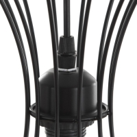 Светильник BayerLux "Анетта" Е27 40Вт черный 16х16х23-123см Светильник BayerLux "Анетта" Е27 40Вт черный 16х16х23-123см